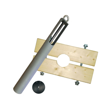 Komplettset - Kiespumpe 108 mm / Holzzange DN 125 / Ersatzdichtung